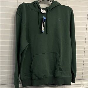 Champion Men's Dark Green Hoodie